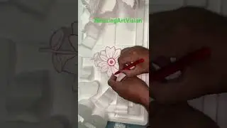 Beautiful Foam Flower | Flower Asmr #flowers #shorts #amazing