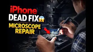 Dead iPhone No Power Fix 🔥 | Real Microscope Repair | Step-by-Step