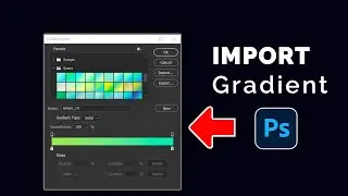 Импорт градиентов в пресеты Photoshop (быстро и просто)