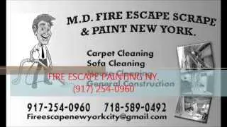 FIRE ESCAPE PAINTING BROOKLYN NEW YORK (718) 589-0492