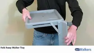 Just Walkers  Fold Away Walker Tray