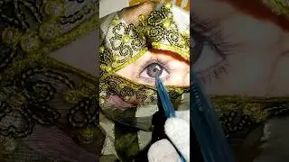Make Me Freez 🔥🔥🔥 eye drawing art #artonhand #muskanart