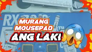 Murang Gundam Mouse Pad sa Shopee | 81 pesos | Tagalog | Quick Unboxing & Review