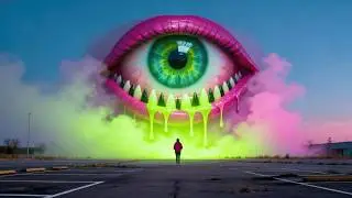 Runnin | 7-Minute Psychedelic Visual Journey &bull; Trippy Mantra Meditation &bull; Hypnotic AI Art Experience