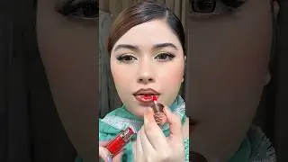 Red bold lip combo look so stunning 🌸 #redlip #lipcombo #lipstick