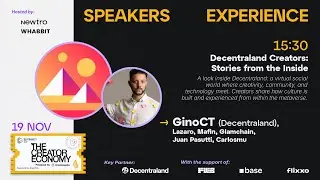 Decentraland Creators: Stories from the Inside | TCE - DevConnect Buenos Aires
