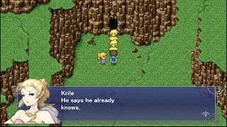 Final Fantasy V (PC) Story Scene #134 - Bartz and Krile meet Boko and Boko's Wife