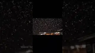 snowfall night view Shogran
