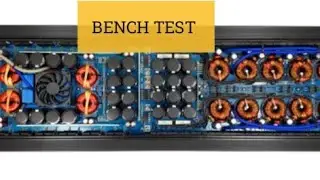 CROSSFIRE Audio XT 16K WATTS| OUTPUT POWER REPAIR BENCH TEST| CARTY&CARTY AMPS|