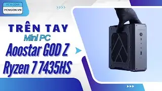 [PCNGON] Mini PC Gaming c&oacute; card rời:  Aoostar GOD Z AMD Ryzen 7 7435HS