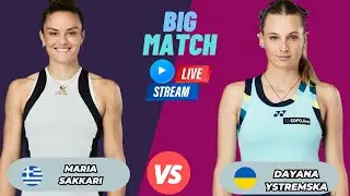 WTA LIVE MARIA SAKKARI VS DAYANA YASTREMSKA WTA LINZ OPEN 2025 TENNIS PREVIEW STREAM