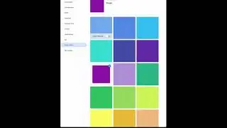 Appearance Settings on the Chrome Tablet