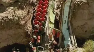Peru bus falls 262 ft off cliff and has roof torn off