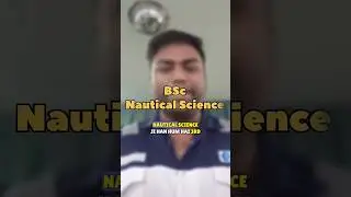 Advantages of doing BSc Nautical Science #imumate #sailwithali #sailor #merchantnavy