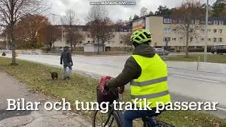 eskilstuna city - biltrafik p&aring; sveav&auml;gen
