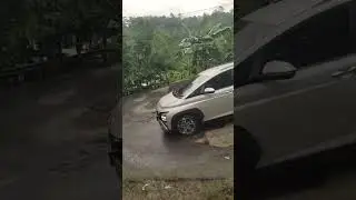 rainy weather on the Sarongge slope