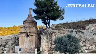 Tomb of Absalom and the Tomb of Zechariah . Jerusalem Israel 2025