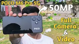 POCO M6 Pro 5G Camera & Video Test ⚡ ₹11,999