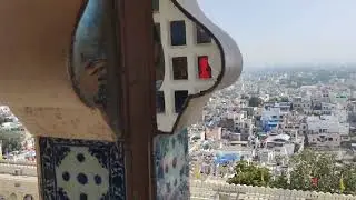 City Palace Udaipur Rooftop Tour | Full City View