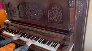 1901 J. Bauer upright