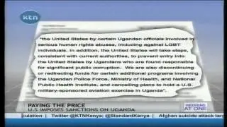 United States cut aids to Uganda citing oppressive laws against homosexuals