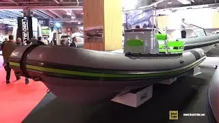 2017 BWA Super Pro 220 Inflatable Boat - Walkaround - 2016 Salon Nautique Paris