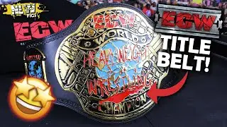 Распаковка копии титульного пояса WWE ECW! NLW Hauls