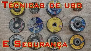 Discos e Escovas para esmerilhadeira, como usar cada um - Serralheria DIY
