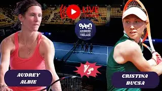 WTA LIVE AUDREY ALBIE VS CRISTINA BUCSA WTA ANGERS OPEN 2023 TENNIS PREVIEW STREAM