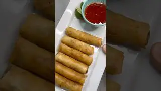 How to make crispy spring rolls? #springrolls #springroll #chicken #appetizer #ramadanrecipes