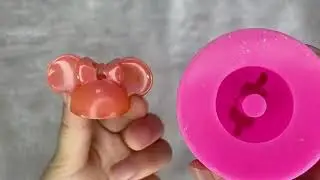 Mickey Mouse Straw Topper Molds | Silicone Resin Molds | Resin-Mold.Com #shorts
