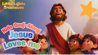 Jesus Loves Me Song for Kids | Christian Nursery Rhyme with Lyrics