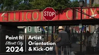 Paint It! Ellicott City 2024 Artist Orientation