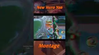New Hero Yan gameplay💯|| Arena Of Valor montage💥