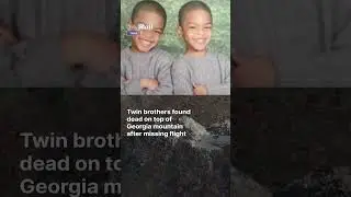 Twin brothers found dead on top of Georgia mountain