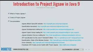 Introduction to Project Jigsaw