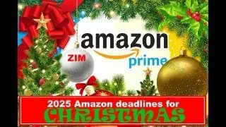 Christmas 2025 Amazon deadline for delivery (READ DESCRIPTION BELOW)