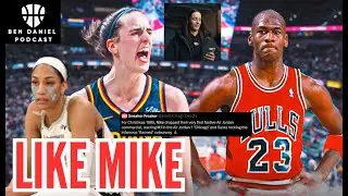 Caitlin Clark NIKE COMMERCIAL FOLLOWS MICHAEL JORDAN 40 YEARS LATER As A'ja Wilson Ad IS FAR WORSE
