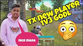 Tx new player 1v3 Godlike 🔥