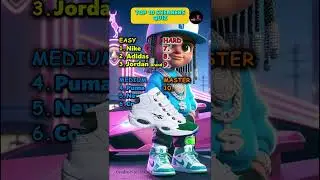 Top 10 Sneaker Brands You Need to Know! #quiz #sneaker #guess