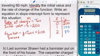 Use Functions to Model Relationships