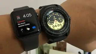 Распаковка и практическое применение Kingwear KW01: умные часы за 45 долларов, которые умеют звонить и пользоваться WhatsApp