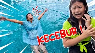 KAGET !! KECEBUR JATUH KE KOLAM RENANG HOTEL ! GARA-GARA ? Vlog Liburan Bali Part 13