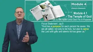 Elements4.1 - Part 3, Set Apart Unto God For A Purpose