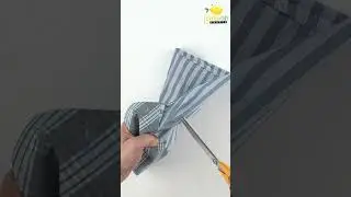 Upcycling Projects for Home Decor out of Men Shirts