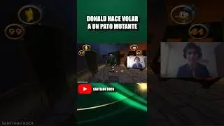 DONALD HACE VOLAR A UN PATO MUTANTE - Donald Duck Goin' Quackers - Santiago Roca #shortsviral