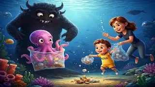 Don't Put trash in the sea | Kids for Song - Baby Nova Kids Songs Rhymes
