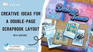 Creative Ideas for a Double-Page Scrapbook Layout