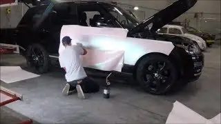 Range Rover Wrap - KPMF Starlight | Time Lapse
