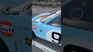 Daytona Coupe + Gulf GT40 at idle = instant goosebumps #daytonacoupe #gt40